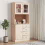 Aparador alto ALTA madera maciza de pino 77x35x165 cm de vidaXL, Aparadores - Ref: Foro24-3187771, Precio: 225,96 €, Descuent...