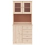 Aparador alto ALTA madera maciza de pino 77x35x165 cm de vidaXL, Aparadores - Ref: Foro24-3187771, Precio: 225,96 €, Descuent...