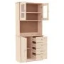 ALTA hohes Sideboard aus massivem Kiefernholz 77x35x165 cm von vidaXL, Sideboards - Ref: Foro24-3187771, Preis: 229,95 €, Rab...