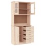 Aparador alto ALTA madera maciza de pino 77x35x165 cm de vidaXL, Aparadores - Ref: Foro24-3187771, Precio: 225,96 €, Descuent...