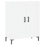 Aparador alto madera contrachapada blanco 69,5x34x180 cm de vidaXL, Aparadores - Ref: Foro24-3189957, Precio: 159,94 €