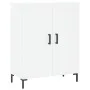 Hohes weißes Sperrholz-Sideboard 69,5 x 34 x 180 cm von vidaXL, Sideboards - Ref: Foro24-3189957, Preis: 152,47 €, Rabatt: %