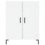 Hohes weißes Sperrholz-Sideboard 69,5 x 34 x 180 cm von vidaXL, Sideboards - Ref: Foro24-3189957, Preis: 152,47 €, Rabatt: %
