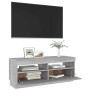 TV-Schrank mit LED-Leuchten Sonomagrau 100x35x40 cm von vidaXL, TV-Möbel - Ref: Foro24-815721, Preis: 62,13 €, Rabatt: %