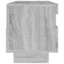 Mueble de TV con luces LED gris Sonoma 100x35x40 cm de vidaXL, Muebles TV - Ref: Foro24-815721, Precio: 61,13 €, Descuento: %
