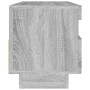 TV-Schrank mit LED-Leuchten Sonomagrau 100x35x40 cm von vidaXL, TV-Möbel - Ref: Foro24-815721, Preis: 62,13 €, Rabatt: %