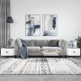 Coffee table 2 pcs glossy white engineered wood 50x50x40cm by vidaXL, Coffee table - Ref: Foro24-829337, Price: 72,01 €, Disc...