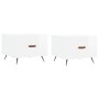Coffee table 2 pcs glossy white engineered wood 50x50x40cm by vidaXL, Coffee table - Ref: Foro24-829337, Price: 72,01 €, Disc...