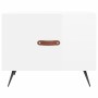 Coffee table 2 pcs glossy white engineered wood 50x50x40cm by vidaXL, Coffee table - Ref: Foro24-829337, Price: 72,01 €, Disc...