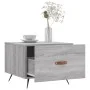 Mesas de centro 2 uds madera ingeniería gris Sonoma 50x50x40 cm de vidaXL, Mesas de centro - Ref: Foro24-829345, Precio: 68,7...