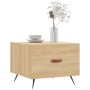 Couchtische, 2 Stück, Holzwerkstoff, Sonoma-Eiche, 50 x 50 x 40 cm von vidaXL, Couchtisch - Ref: Foro24-829339, Preis: 67,22 ...
