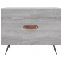 Mesas de centro 2 uds madera ingeniería gris Sonoma 50x50x40 cm de vidaXL, Mesas de centro - Ref: Foro24-829345, Precio: 68,7...