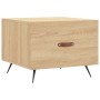 Couchtische, 2 Stück, Holzwerkstoff, Sonoma-Eiche, 50 x 50 x 40 cm von vidaXL, Couchtisch - Ref: Foro24-829339, Preis: 67,22 ...