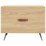 Couchtische, 2 Stück, Holzwerkstoff, Sonoma-Eiche, 50 x 50 x 40 cm von vidaXL, Couchtisch - Ref: Foro24-829339, Preis: 67,22 ...