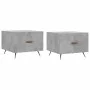 Couchtisch 2 Stück betongraues Holzwerkstoff 50x50x40cm von vidaXL, Couchtisch - Ref: Foro24-829341, Preis: 67,30 €, Rabatt: %