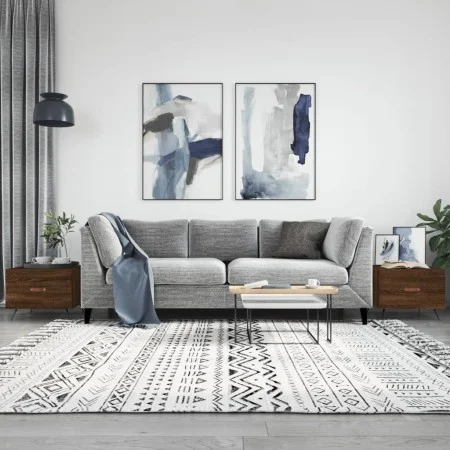 Couchtische, 2 Stück, Eichenbraun, Holzwerkstoff, 50 x 50 x 40 cm von vidaXL, Couchtisch - Ref: Foro24-829347, Preis: 68,76 €...