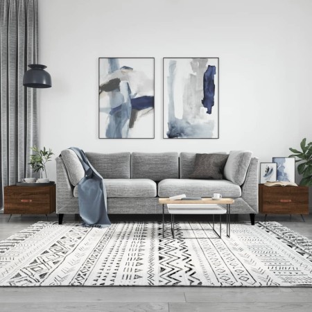Couchtische, 2 Stück, Eichenbraun, Holzwerkstoff, 50 x 50 x 40 cm von vidaXL, Couchtisch - Ref: Foro24-829347, Preis: 69,32 €...