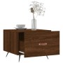 Couchtische, 2 Stück, Eichenbraun, Holzwerkstoff, 50 x 50 x 40 cm von vidaXL, Couchtisch - Ref: Foro24-829347, Preis: 69,32 €...