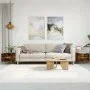 Couchtisch 2 Stk. Holzwerkstoff geräucherte Eiche 50x50x40cm von vidaXL, Couchtisch - Ref: Foro24-829359, Preis: 65,98 €, Rab...