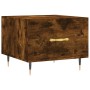 Couchtisch 2 Stk. Holzwerkstoff geräucherte Eiche 50x50x40cm von vidaXL, Couchtisch - Ref: Foro24-829359, Preis: 66,55 €, Rab...