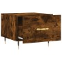 Couchtisch 2 Stk. Holzwerkstoff geräucherte Eiche 50x50x40cm von vidaXL, Couchtisch - Ref: Foro24-829359, Preis: 66,55 €, Rab...