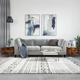 Coffee table 2 pcs engineered wood smoked oak 50x50x40cm by vidaXL, Coffee table - Ref: Foro24-829343, Price: 66,67 €, Discou...