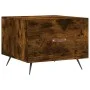 Coffee table 2 pcs engineered wood smoked oak 50x50x40cm by vidaXL, Coffee table - Ref: Foro24-829343, Price: 66,67 €, Discou...