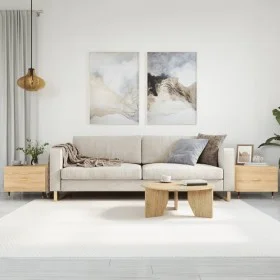 Couchtische, 2 Stück, Holzwerkstoff, Sonoma-Eiche, 50 x 50 x 40 cm von vidaXL, Couchtisch - Ref: Foro24-829355, Preis: 66,01 ...