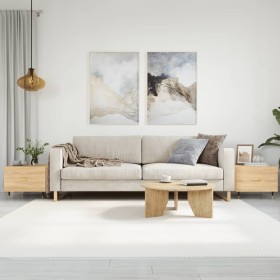 Couchtische, 2 Stück, Holzwerkstoff, Sonoma-Eiche, 50 x 50 x 40 cm von vidaXL, Couchtisch - Ref: Foro24-829355, Preis: 66,55 ...