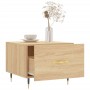 Couchtische, 2 Stück, Holzwerkstoff, Sonoma-Eiche, 50 x 50 x 40 cm von vidaXL, Couchtisch - Ref: Foro24-829355, Preis: 66,55 ...