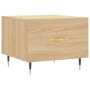 Couchtische, 2 Stück, Holzwerkstoff, Sonoma-Eiche, 50 x 50 x 40 cm von vidaXL, Couchtisch - Ref: Foro24-829355, Preis: 66,55 ...