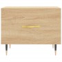 Couchtische, 2 Stück, Holzwerkstoff, Sonoma-Eiche, 50 x 50 x 40 cm von vidaXL, Couchtisch - Ref: Foro24-829355, Preis: 66,55 ...