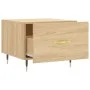 Coffee tables 2 pcs engineered wood Sonoma oak 50x50x40cm by vidaXL, Coffee table - Ref: Foro24-829355, Price: 65,98 €, Disco...