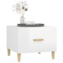 Couchtisch 2 Stk. Ingenieurholz weiß glänzend 50x50x40cm von vidaXL, Couchtisch - Ref: Foro24-812721, Preis: 57,43 €, Rabatt: %