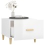 Couchtisch 2 Stk. Ingenieurholz weiß glänzend 50x50x40cm von vidaXL, Couchtisch - Ref: Foro24-812721, Preis: 57,43 €, Rabatt: %
