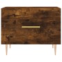 Couchtisch 2 Stück, Holzwerkstoff, geräucherte Eiche, 50 x 50 x 40 cm von vidaXL, Couchtisch - Ref: Foro24-829375, Preis: 65,...