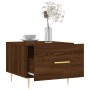 Couchtische, 2 Stück, Eichenbraun, Holzwerkstoff, 50 x 50 x 40 cm von vidaXL, Couchtisch - Ref: Foro24-829379, Preis: 67,92 €...