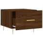 Couchtische, 2 Stück, Eichenbraun, Holzwerkstoff, 50 x 50 x 40 cm von vidaXL, Couchtisch - Ref: Foro24-829379, Preis: 67,34 €...