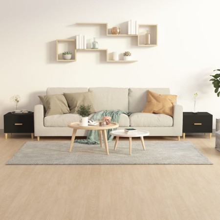 Couchtische, 2 Stück, schwarzes Holzwerkstoff, 50 x 50 x 40 cm von vidaXL, Couchtisch - Ref: Foro24-812711, Preis: 62,38 €, R...