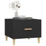 Coffee tables 2 pcs black engineered wood 50x50x40 cm by vidaXL, Coffee table - Ref: Foro24-812711, Price: 62,38 €, Discount: %