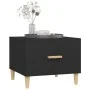 Mesas de centro 2 uds madera de ingeniería negro 50x50x40 cm de vidaXL, Mesas de centro - Ref: Foro24-812711, Precio: 61,84 €...