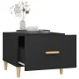 Mesas de centro 2 uds madera de ingeniería negro 50x50x40 cm de vidaXL, Mesas de centro - Ref: Foro24-812711, Precio: 61,84 €...
