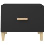 Couchtische, 2 Stück, schwarzes Holzwerkstoff, 50 x 50 x 40 cm von vidaXL, Couchtisch - Ref: Foro24-812711, Preis: 62,38 €, R...