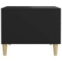 Couchtische, 2 Stück, schwarzes Holzwerkstoff, 50 x 50 x 40 cm von vidaXL, Couchtisch - Ref: Foro24-812711, Preis: 62,38 €, R...