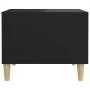 Mesas de centro 2 uds madera de ingeniería negro 50x50x40 cm de vidaXL, Mesas de centro - Ref: Foro24-812711, Precio: 61,84 €...