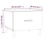 Mesas de centro 2 uds madera de ingeniería negro 50x50x40 cm de vidaXL, Mesas de centro - Ref: Foro24-812711, Precio: 61,84 €...