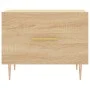 Center tables 2 units engineered wood Sonoma oak 50x50x40cm by vidaXL, Coffee table - Ref: Foro24-829371, Price: 65,28 €, Dis...