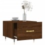Couchtische, 2 Stück, Eichenbraun, Holzwerkstoff, 50 x 50 x 40 cm von vidaXL, Couchtisch - Ref: Foro24-829363, Preis: 68,44 €...