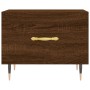 Couchtische, 2 Stück, Eichenbraun, Holzwerkstoff, 50 x 50 x 40 cm von vidaXL, Couchtisch - Ref: Foro24-829363, Preis: 68,44 €...
