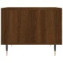 Mesas de centro 2 uds madera ingeniería marrón roble 50x50x40cm de vidaXL, Mesas de centro - Ref: Foro24-829363, Precio: 67,8...